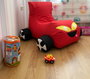 Atelier Del Sofa Puf Rojo Impertex